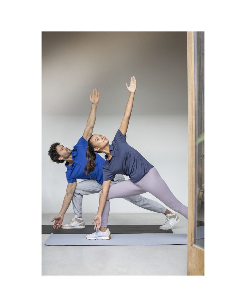 Polos personnalisable ELEVATE Polo Deimos en tissu léger et à manches courtes pour femme