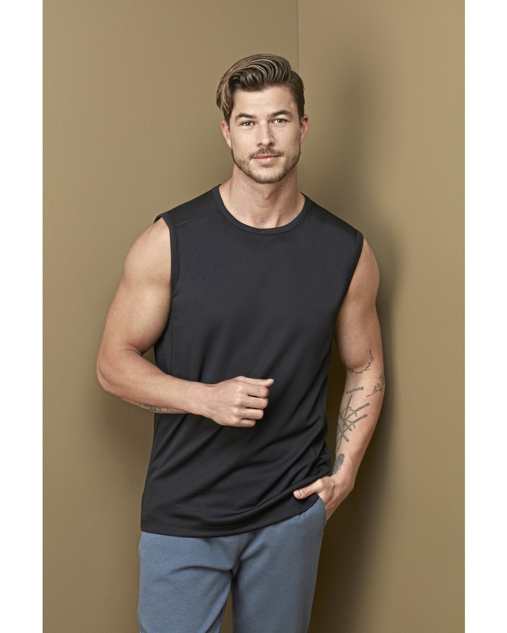 T-Shirts personnalisable STEDMAN Active 140 Sleeveless Men