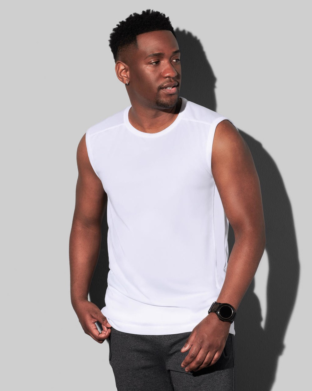 T-shirts STEDMAN Active 140 Sleeveless Men voor bedrukking &amp; borduring