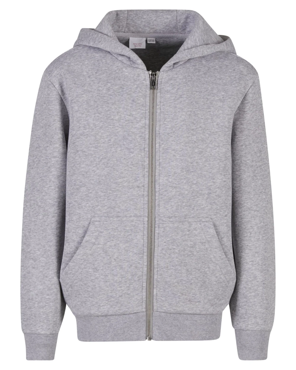 Sweat-shirts personnalisable BUILD YOUR BRAND Sweat à capuche zippé Fluffly enfant