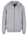 Sweat-shirts personnalisable BUILD YOUR BRAND Sweat à capuche zippé Fluffly enfant