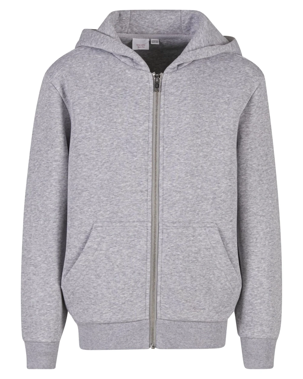 Sweaters & hoodies BUILD YOUR BRAND Kids fluffy zip hoodie voor bedrukking &amp; borduring