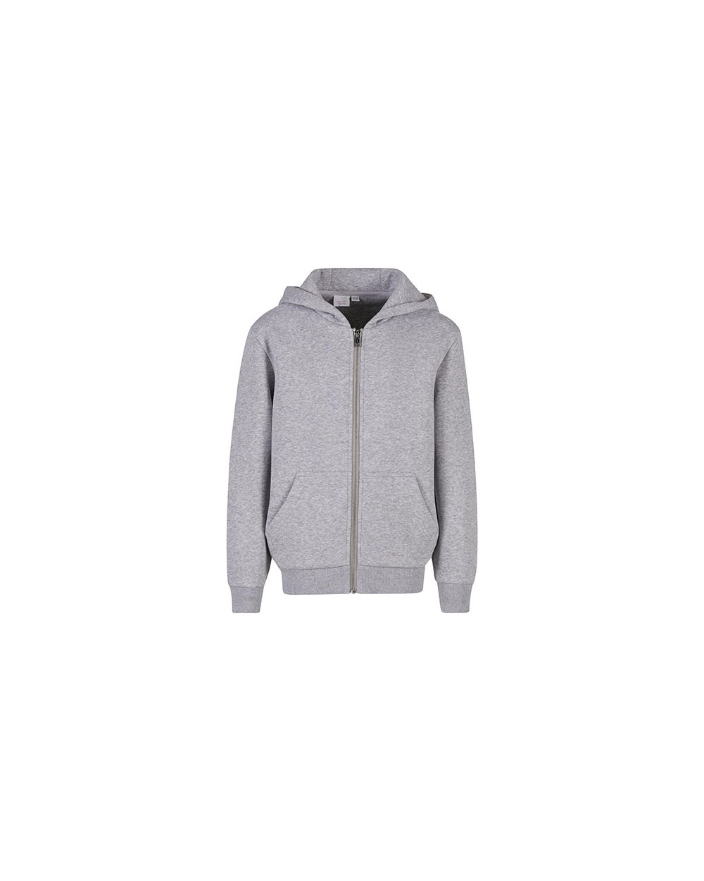 BUILD YOUR BRAND Kids fluffy zip hoodie Sweatshirts personalisierbar