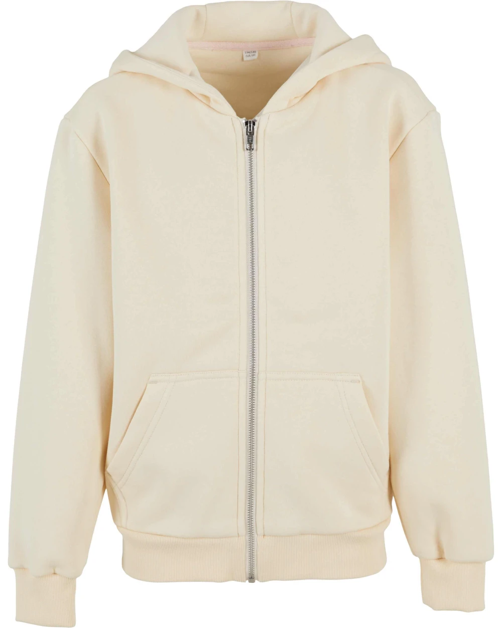 Sweaters & hoodies BUILD YOUR BRAND Kids fluffy zip hoodie voor bedrukking &amp; borduring