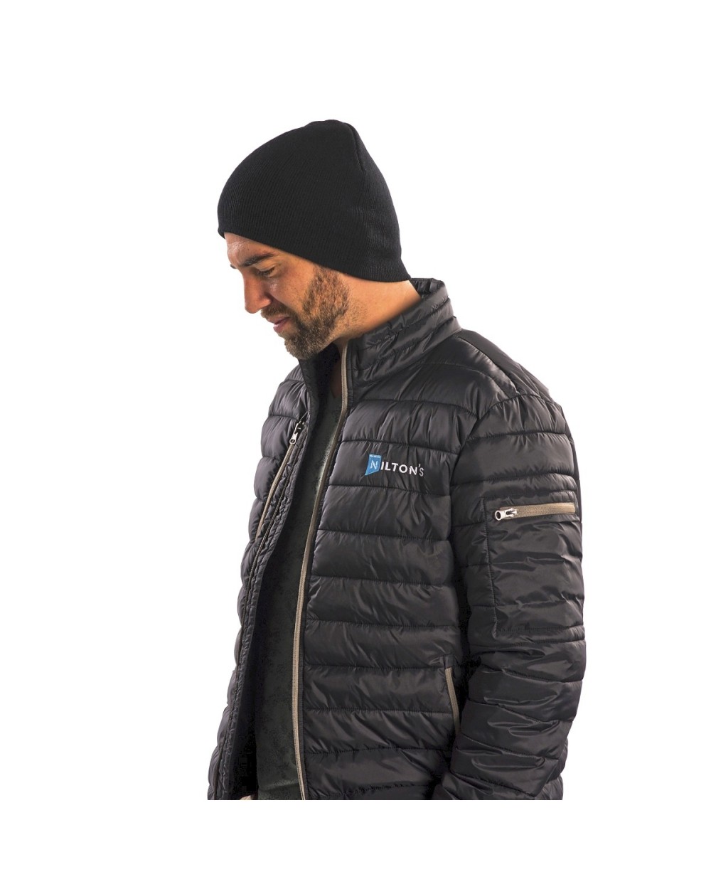 Mutsen L-MERCH Knitted Hat without brim voor bedrukking &amp; borduring