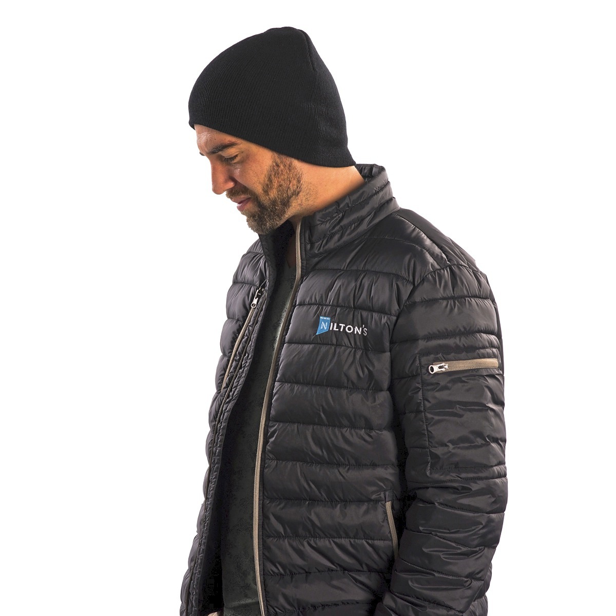 L-MERCH Knitted Hat without brim Mützen personalisierbar