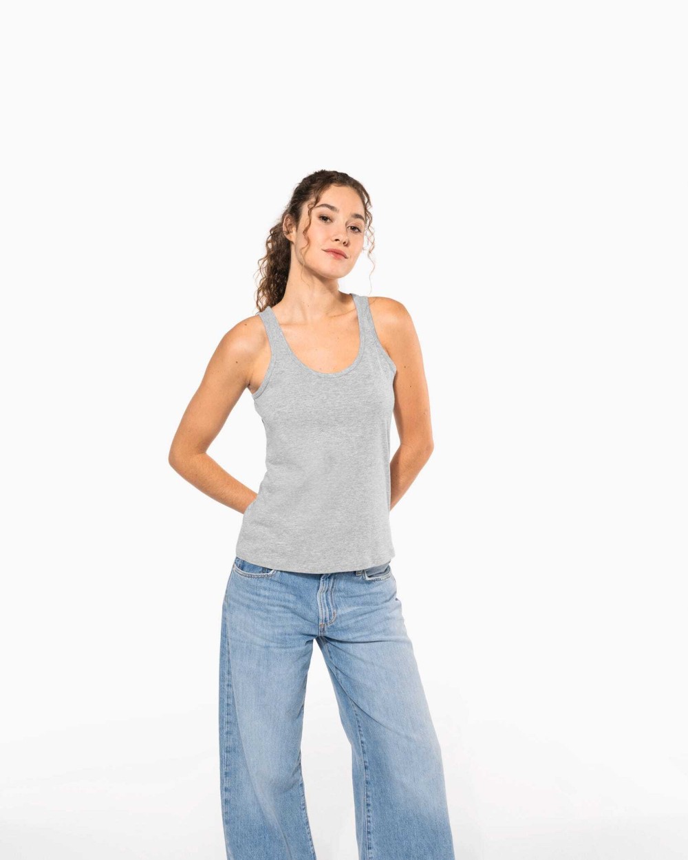 T-shirts KARIBAN Dames tanktop Bio150 IC voor bedrukking &amp; borduring