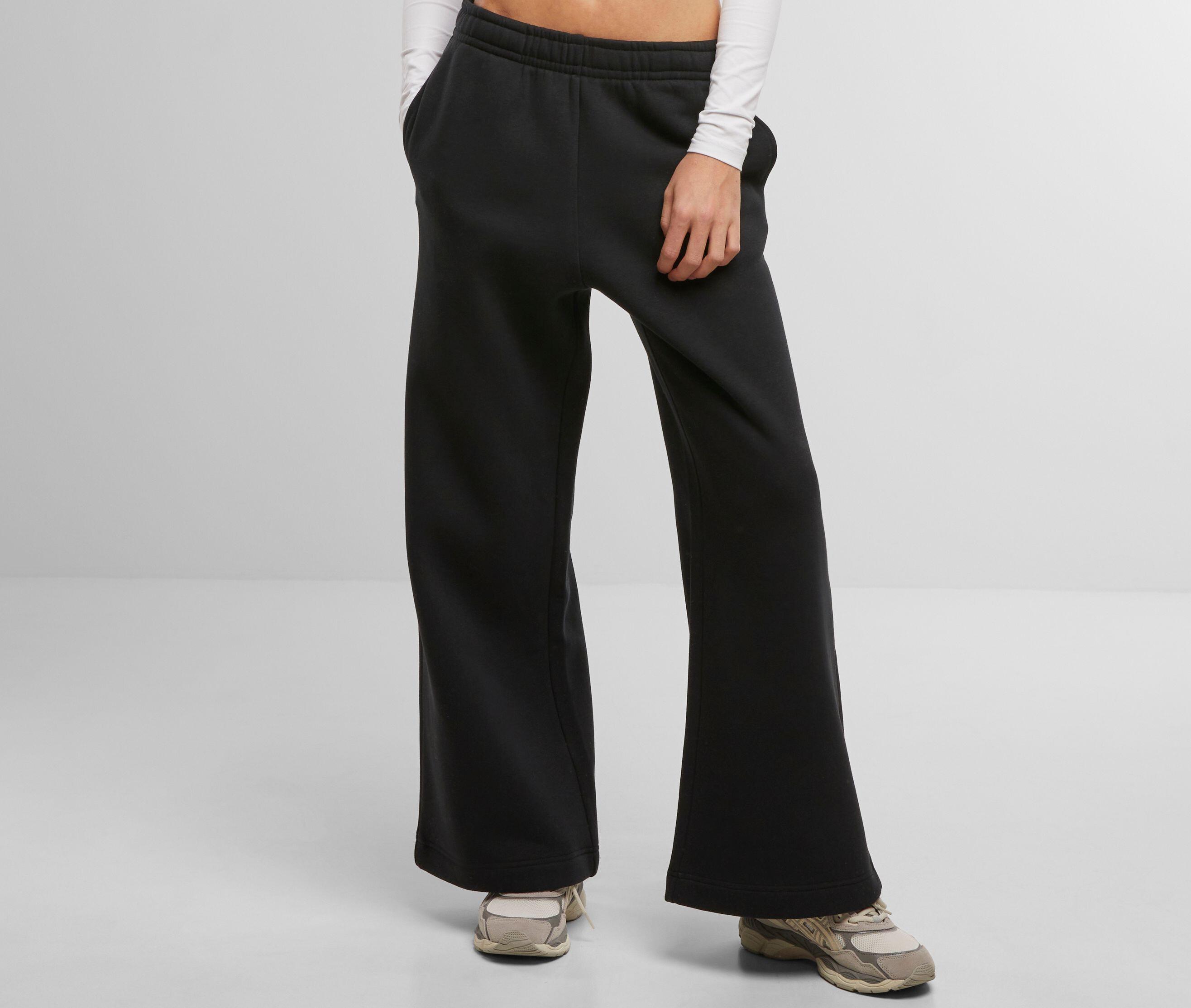 Broeken NEW MORNING STUDIOS LADIES WIDELEG SWEATPANTS voor bedrukking &amp; borduring
