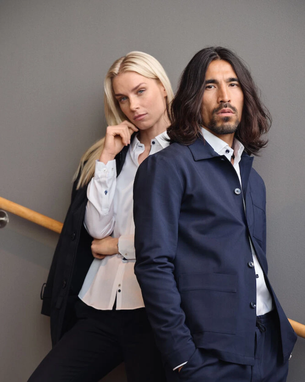 Jassen J. HARVEST & FROST The Car Coat Jas Dames voor bedrukking &amp; borduring