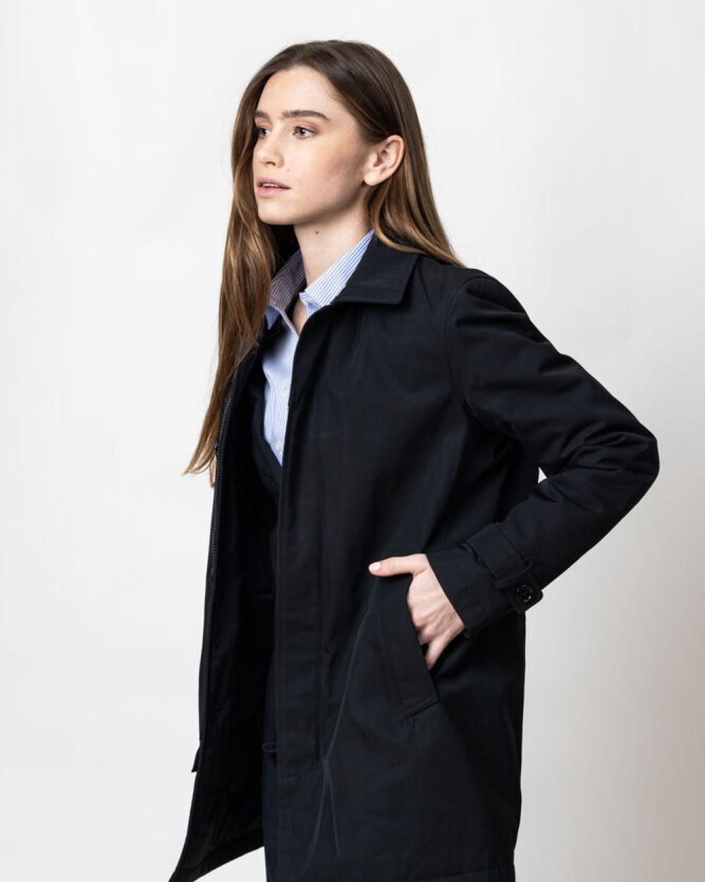 Jassen J. HARVEST & FROST The Car Coat
Jas Dames voor bedrukking &amp; borduring