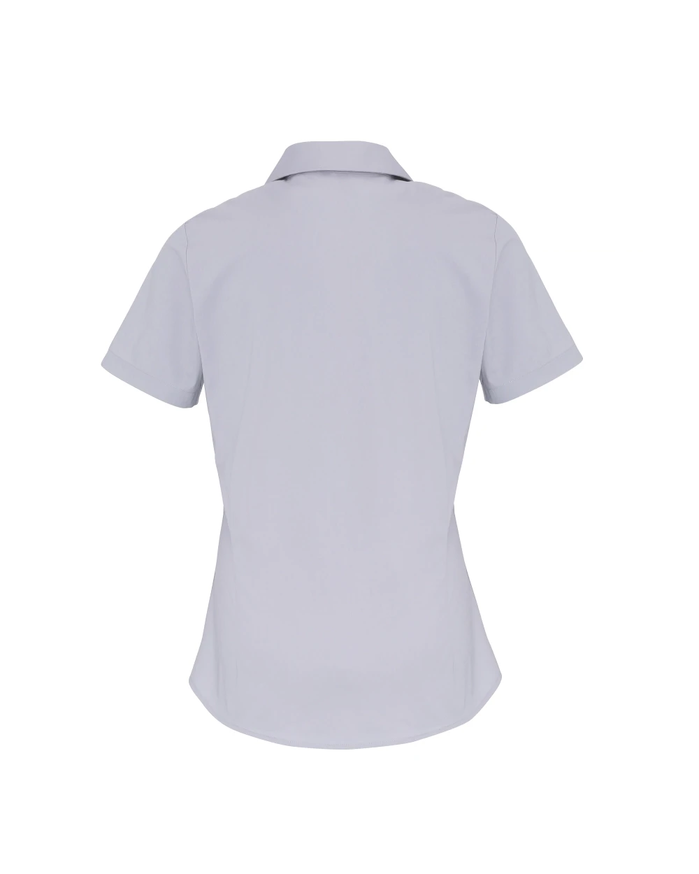 PREMIER Ladies Stretch Fit Cotton Poplin Short Sleeve Shirt Hemden personalisierbar