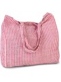 KIMOOD Sac shopping à rayures en juco  personnalisable