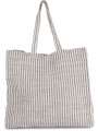 KIMOOD Sac shopping à rayures en juco /api/colors/82424e49-55ba-43f2-86a2-ea8fe8e05af6 personnalisable
