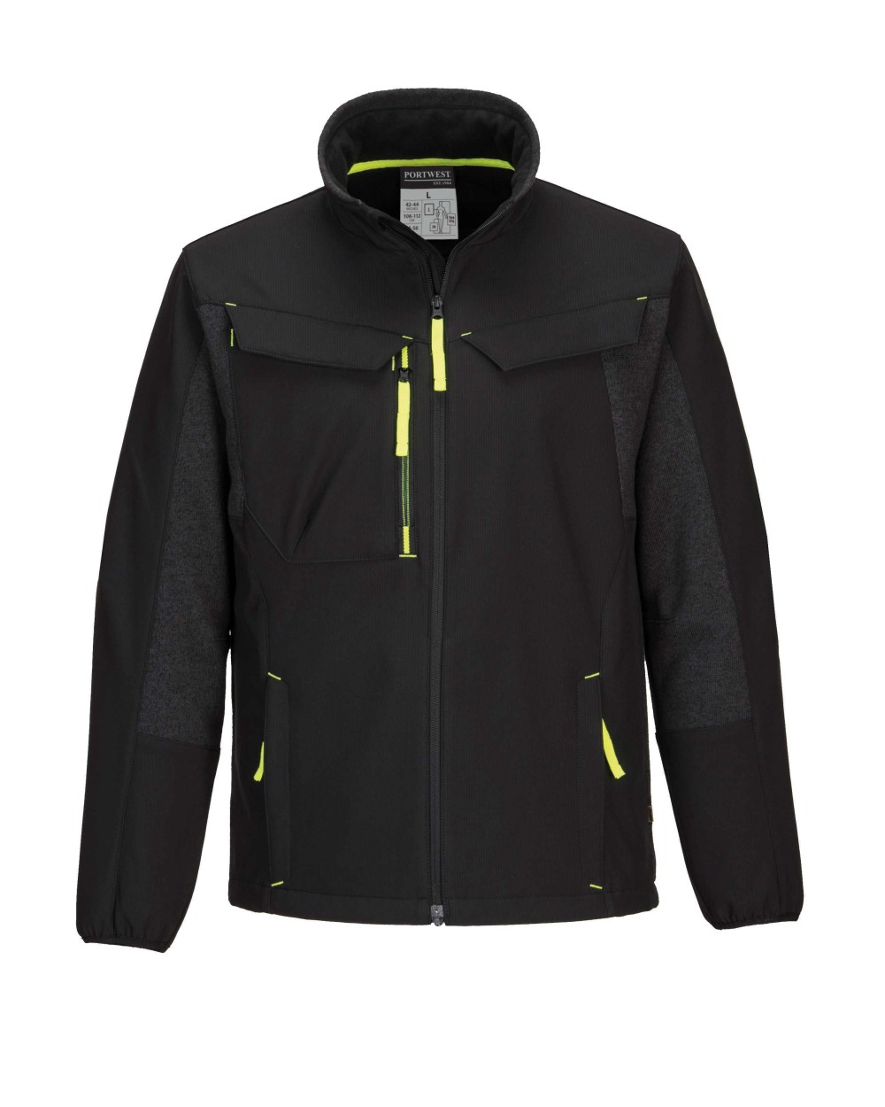 Softshells PORTWEST WX3 ECO Hybrid softshell jacket (2L) (T753) voor bedrukking &amp; borduring