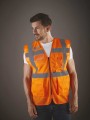Gilets de sécurité à personnaliser YOKO Gilet haute visibilité Top Cool "Management" 