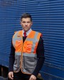 YOKO Top Cool - Hi-Vis mesh executive waistcoat Warnwesten personalisierbar