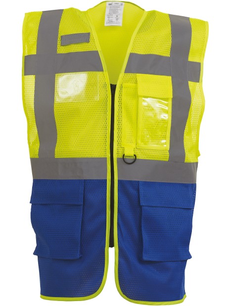YOKO Gilet haute visibilité Top Cool "Management" /api/colors/65942793-268d-414d-b134-dc09aabc40e9 personnalisable