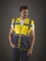 Gilets de sécurité à personnaliser YOKO Gilet haute visibilité Top Cool "Management" 