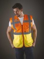 Gilets de sécurité à personnaliser YOKO Gilet haute visibilité Top Cool "Management" 