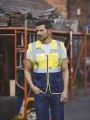 Gilets de sécurité à personnaliser YOKO Gilet haute visibilité Top Cool "Management" 