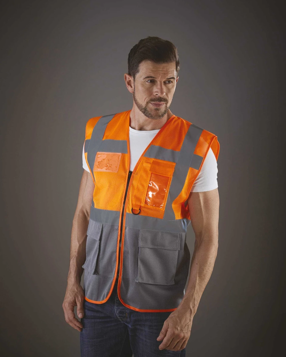 Fluo vestjes YOKO Top Cool -hoge zichtbaarheid hesje voor bedrukking &amp; borduring