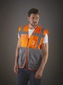 Gilets de sécurité à personnaliser YOKO Gilet haute visibilité Top Cool "Management" 