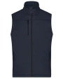 Softshells personnalisable JAMES & NICHOLSON Men's Softshell Vest