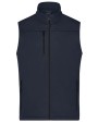 Softshells JAMES & NICHOLSON Men's Softshell Vest voor bedrukking &amp; borduring