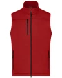Softshells JAMES & NICHOLSON Men's Softshell Vest voor bedrukking &amp; borduring