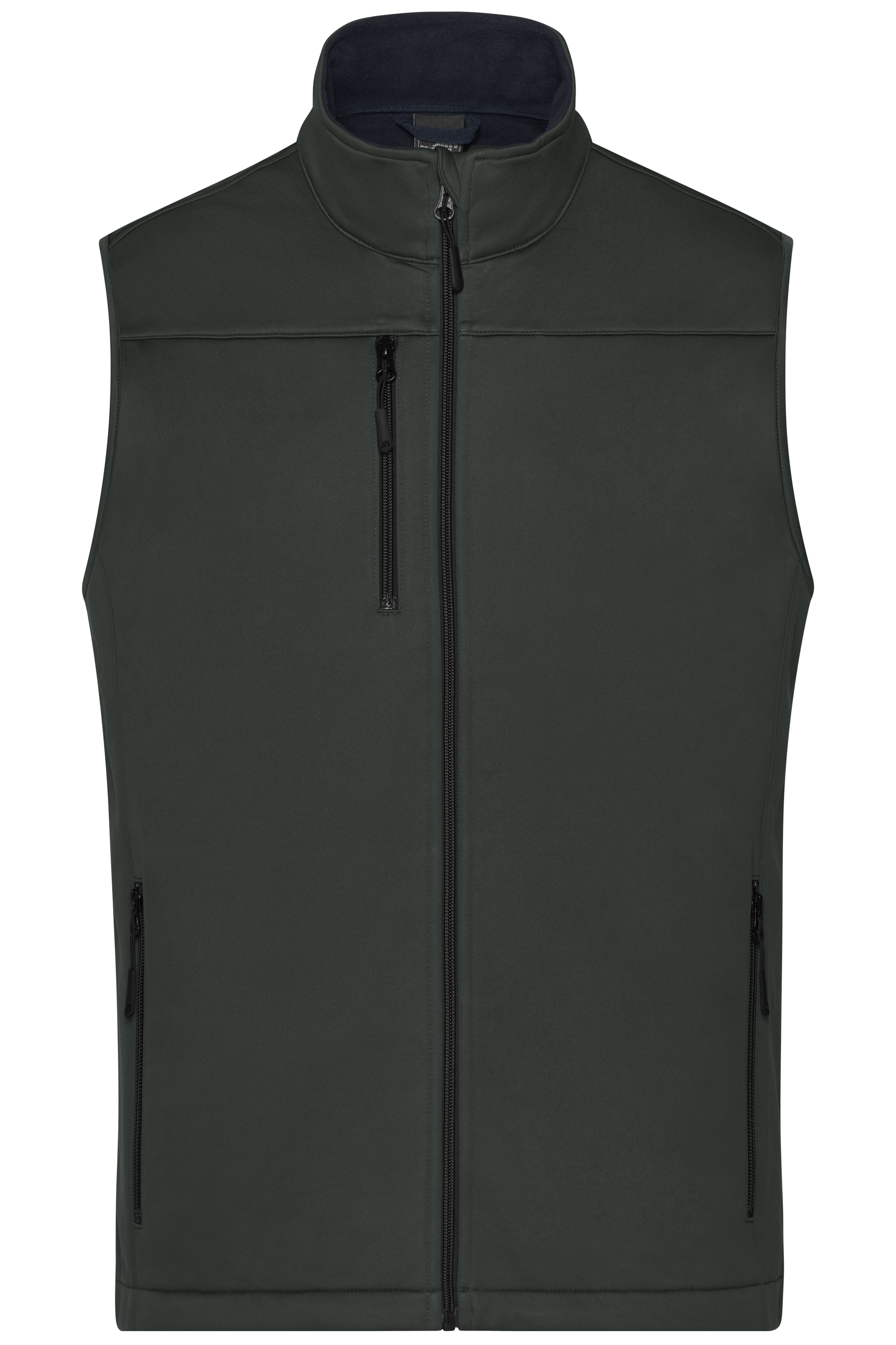 Softshells JAMES & NICHOLSON Men's Softshell Vest voor bedrukking &amp; borduring