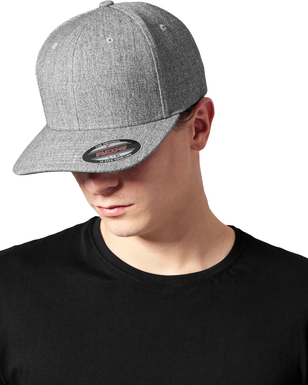 FLEXFIT Plain Span Flexfit Kappen personalisierbar