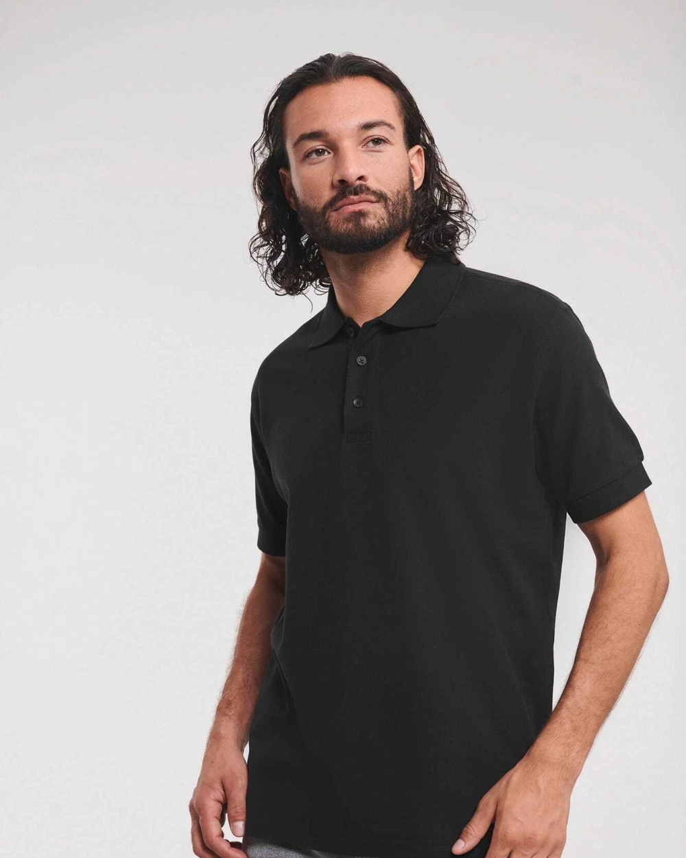 Polo's RUSSELL Men's Ultimate Cotton Polo voor bedrukking &amp; borduring