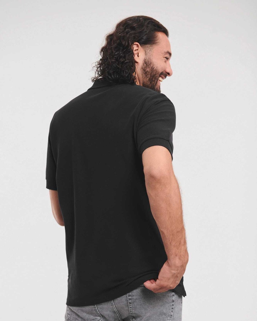 Polo's RUSSELL Men's Ultimate Cotton Polo voor bedrukking &amp; borduring