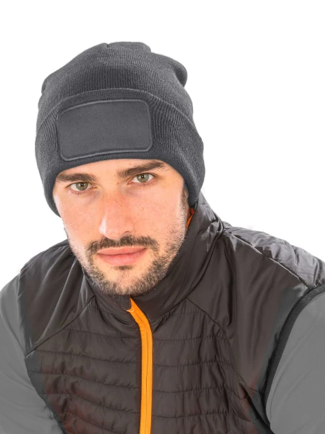 Bonnets à personnaliser RESULT Bonnet double tricot 