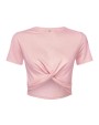TRIDRI Women’s TriDri® twist crop top T-Shirts personalisierbar