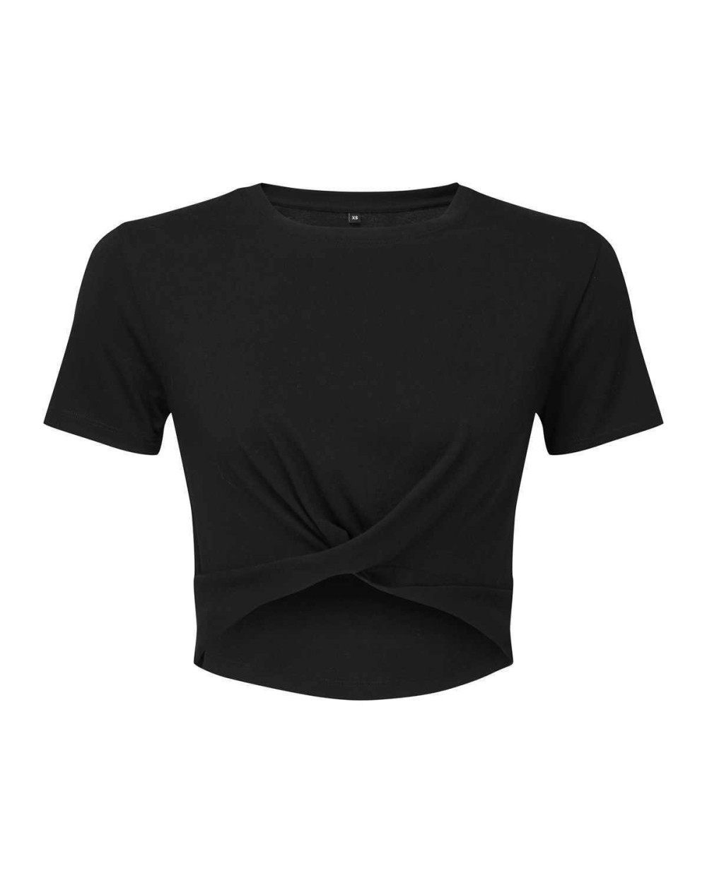 TRIDRI Women’s TriDri® twist crop top T-Shirts personalisierbar