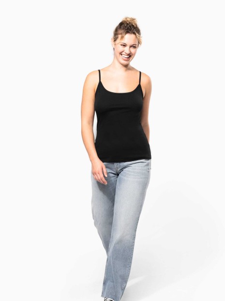 T-Shirts à personnaliser KARIBAN Débardeur à bretelles femme 