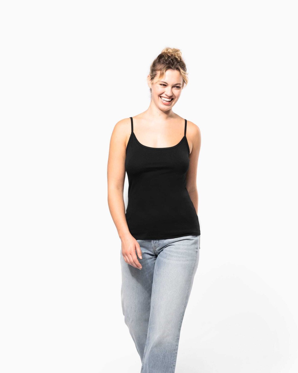 T-Shirts personnalisable KARIBAN Débardeur à bretelles femme