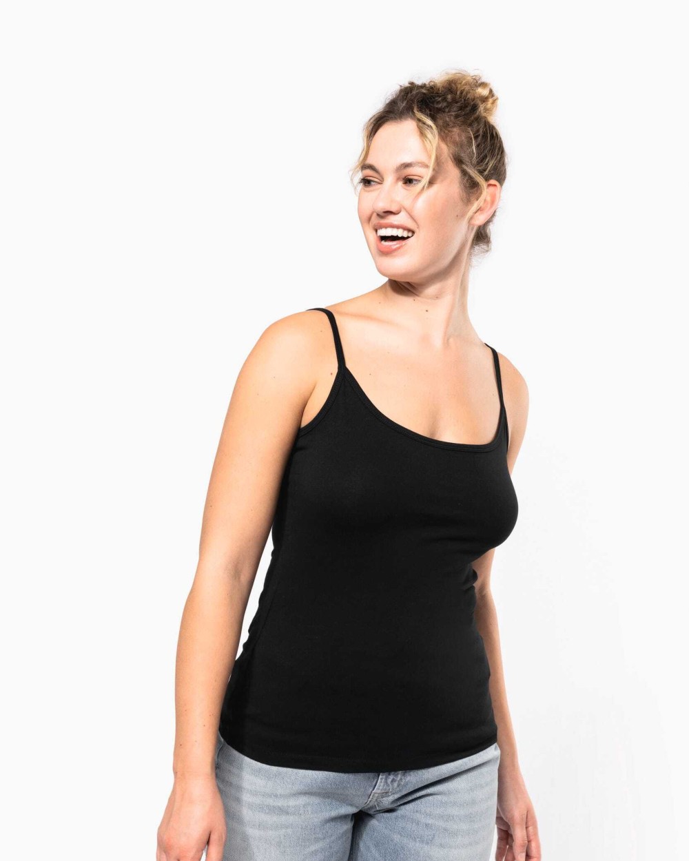 T-Shirts personnalisable KARIBAN Débardeur à bretelles femme