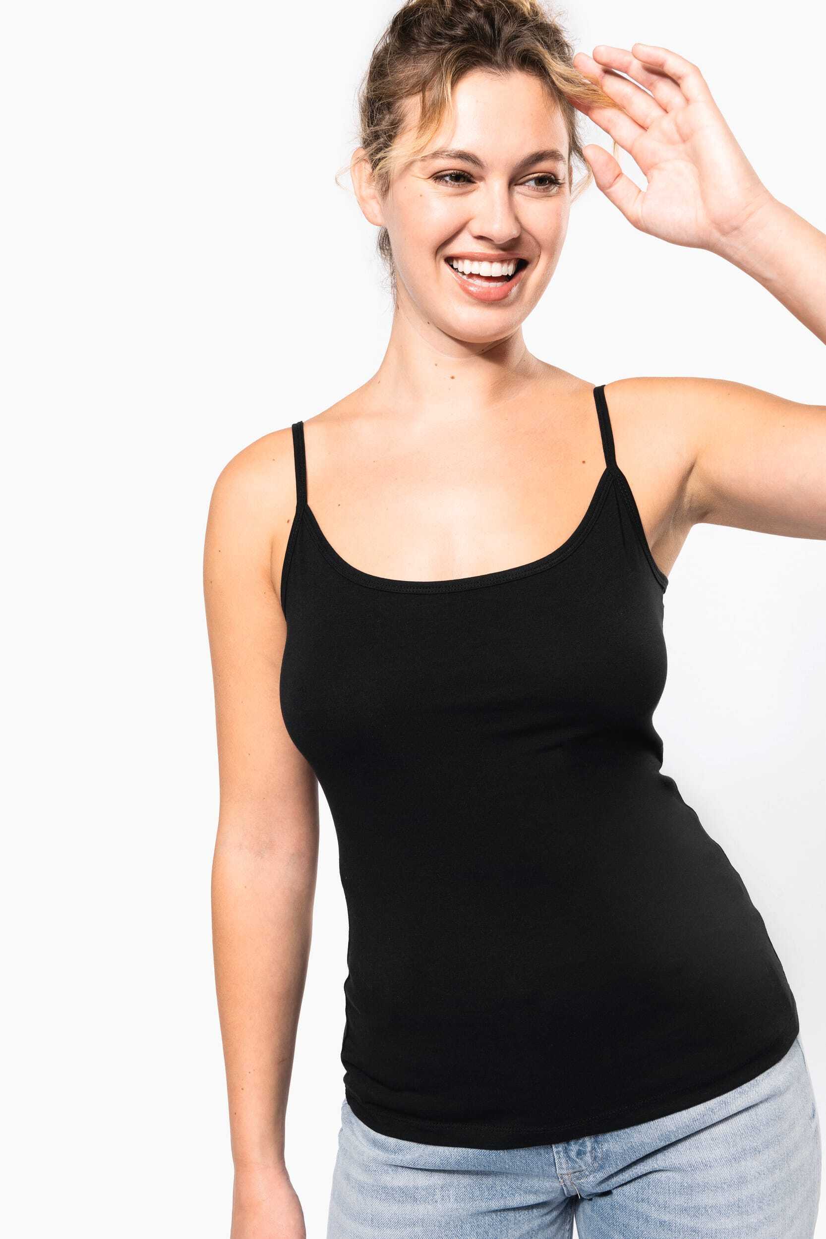 T-Shirts personnalisable KARIBAN Débardeur à bretelles femme