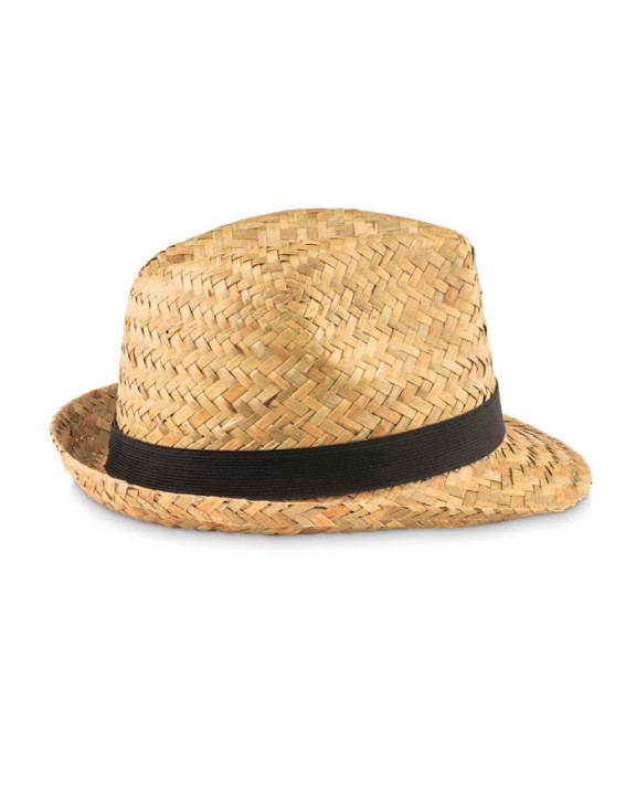Casquettes personnalisable 4DO Chapeau en paille naturelle