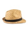Casquettes personnalisable 4DO Chapeau en paille naturelle