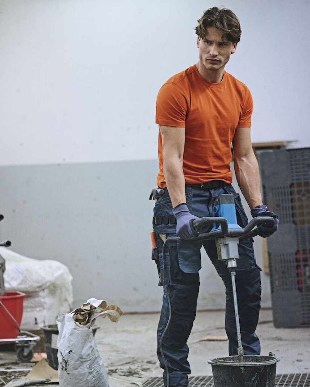 JOBMAN 2358 Bodenlegerhose Stretch Hosen personalisierbar