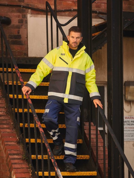 Vestes à personnaliser YOKO Veste haute visibilité "Fontaine Storm" 