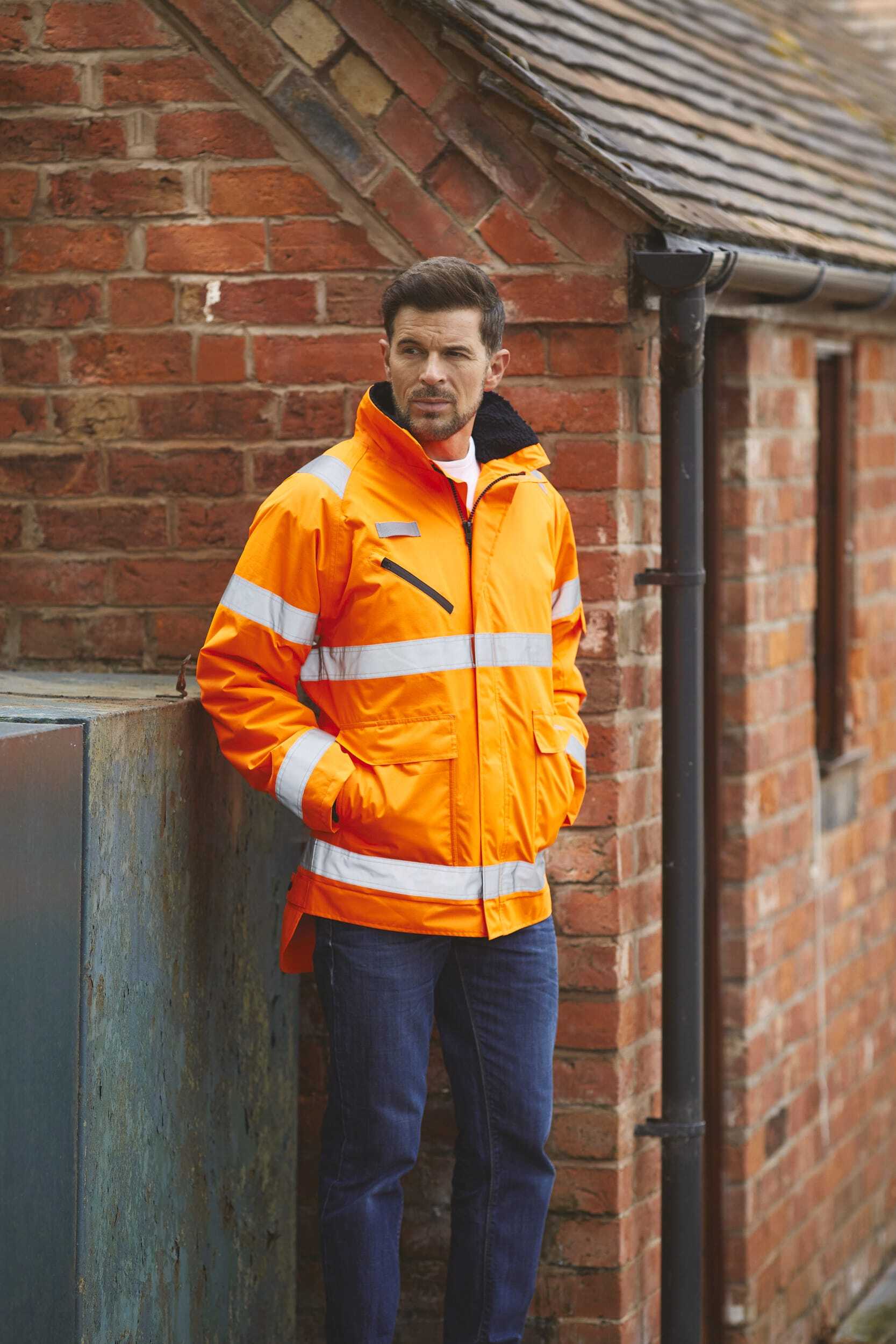 Jassen YOKO Fontaine Storm - Hi-Vis jacket voor bedrukking &amp; borduring