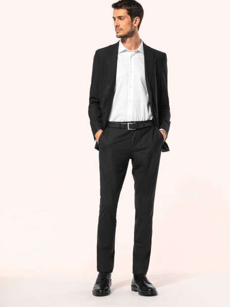 Pantalons à personnaliser KARIBAN Pantalon de costume homme 