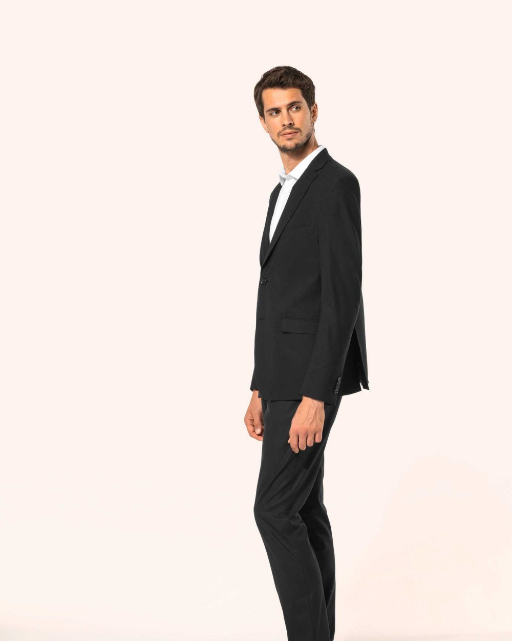 Broeken KARIBAN Heren pantalon kostuum voor bedrukking &amp; borduring