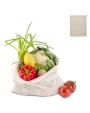 Tassen & Zakken 4DO Herbruikbaar groente & fruit zakje OEKO-TEX® katoen ecru 40x45cm voor bedrukking &amp; borduring