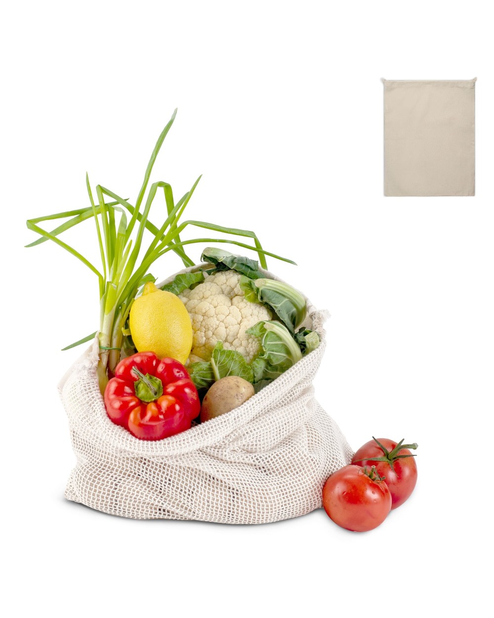 4DO Wiederverwendbare Lebensmitteltasche OEKO-TEX® Baumwolle 40x45cm Taschen personalisierbar