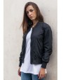 BUILD YOUR BRAND LADIES NYLON BOMBER JACKET Jacken personalisierbar